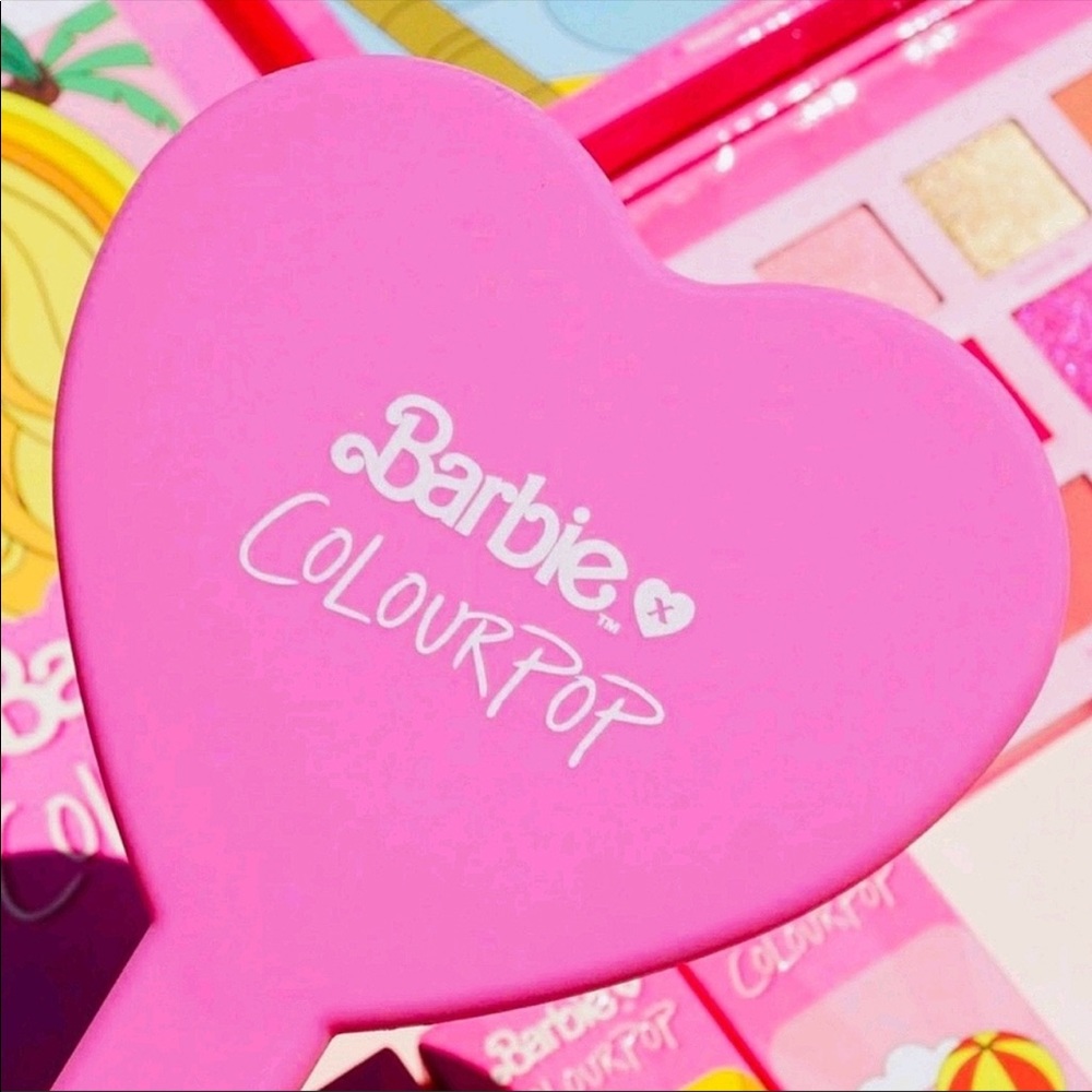 Colourpop x Malibu Barbie Full Size Hand Mirror - Picture 7 of 8